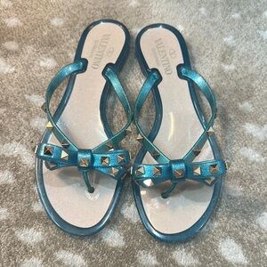 Valentino Women's Blue Sandals